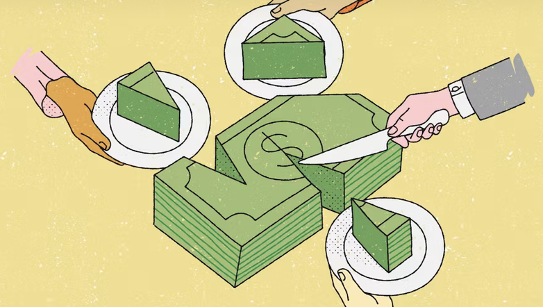 Illustration of asset allocation